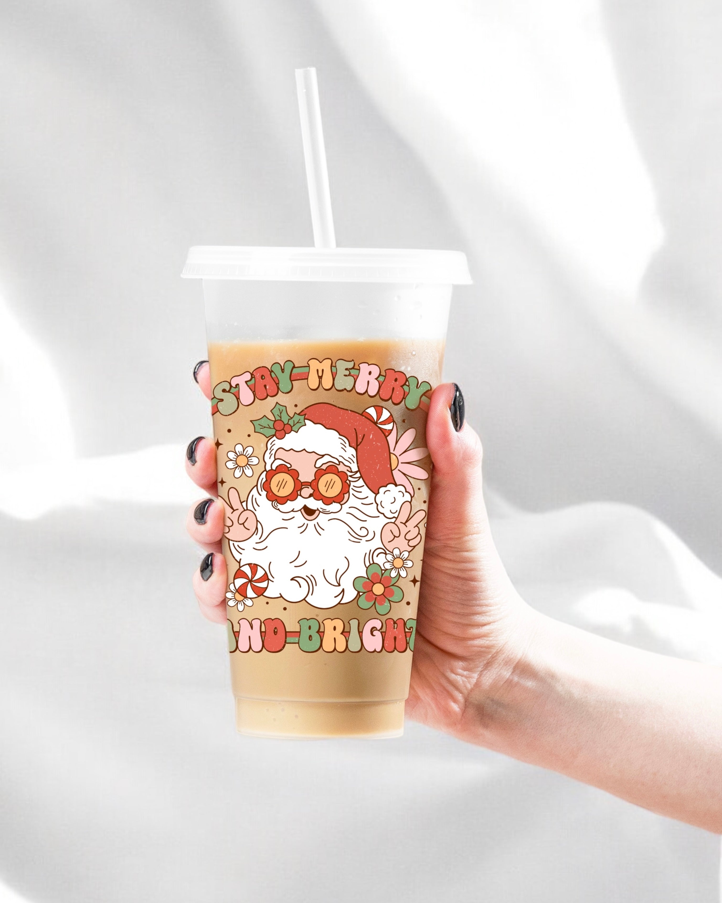 UVDTF - STAY MERRY & BRIGHT DECAL