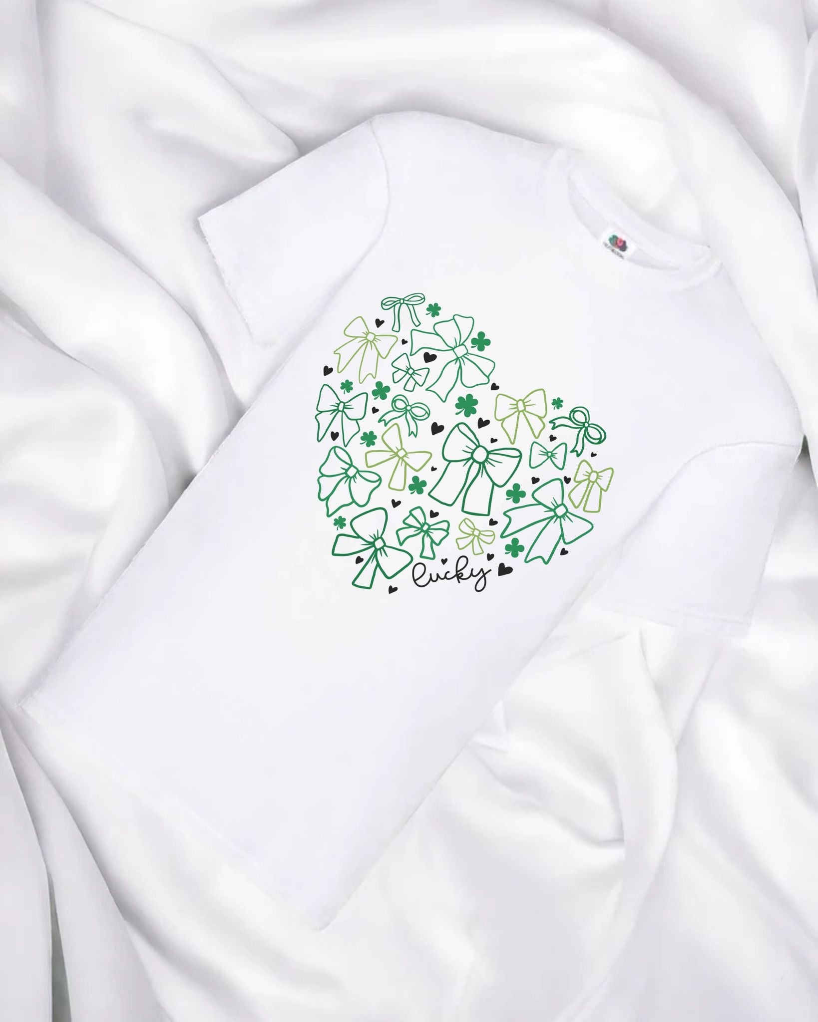DTF - ST PATRICKS HEART SHAPED COQUETTE