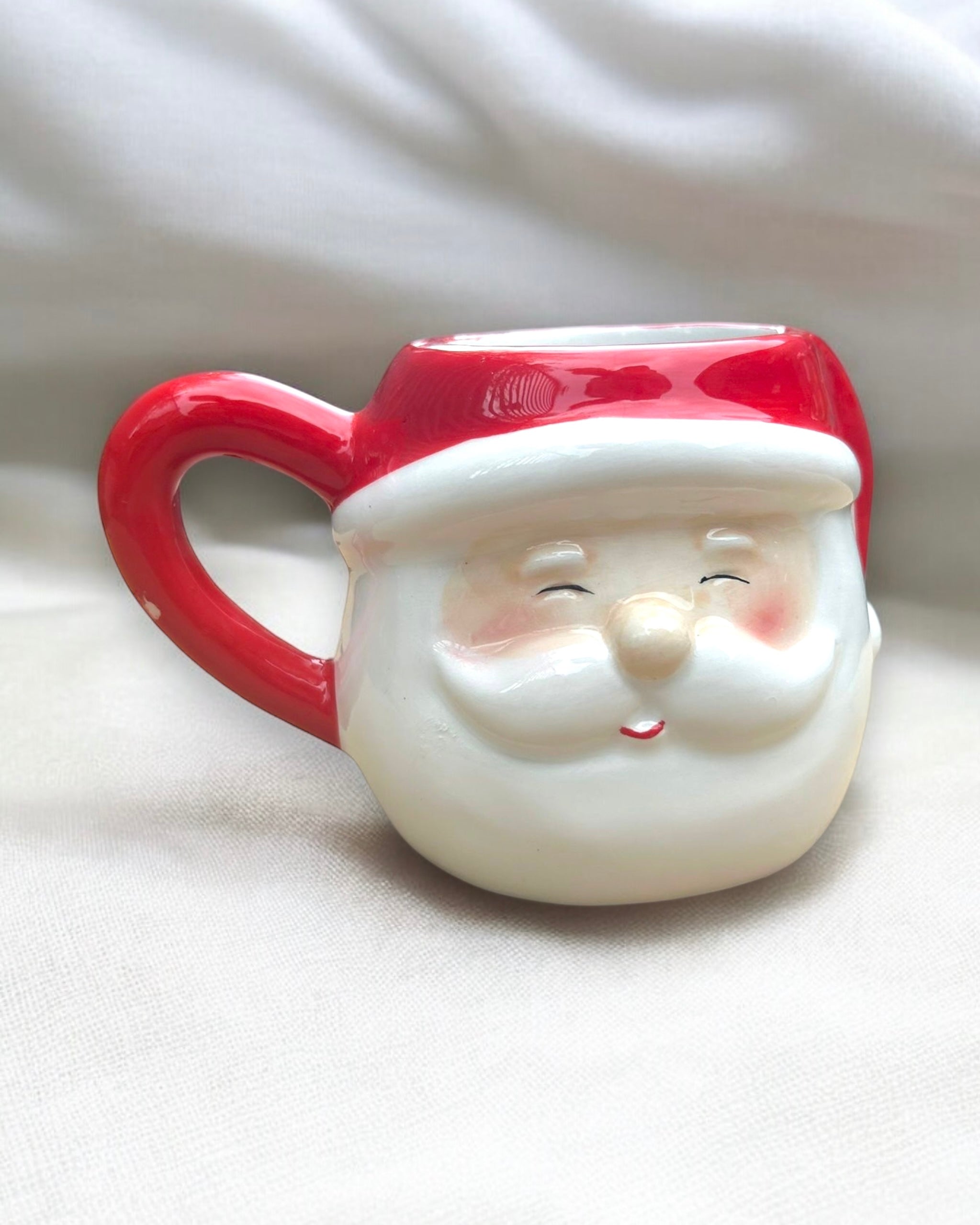 CLEARANCE - SANTA FACE MUG