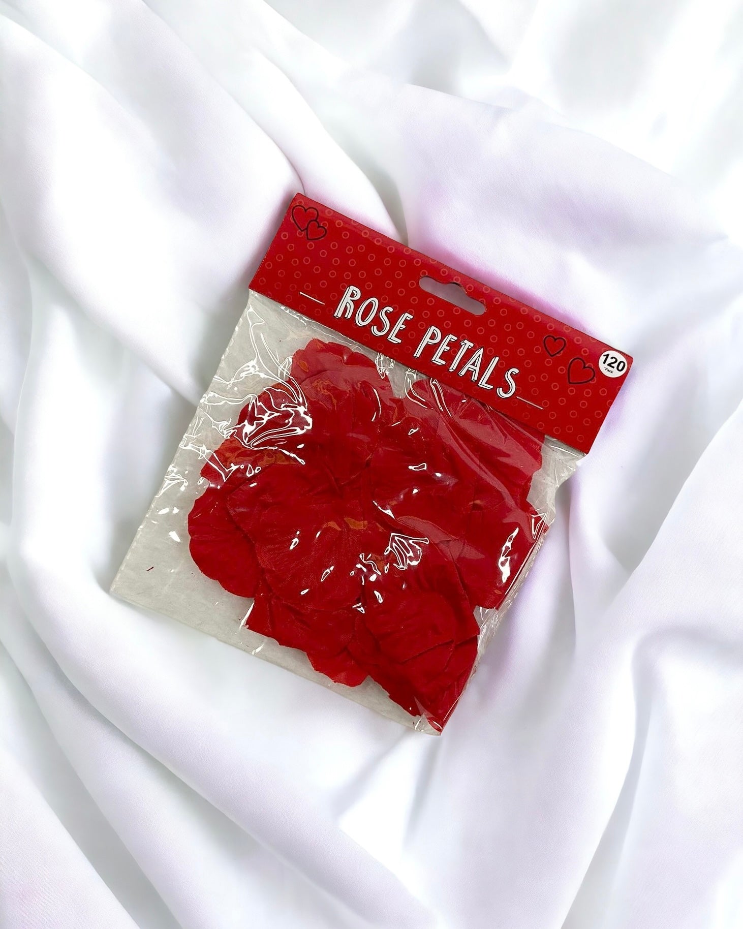 RED ROSE PETALS 120PK