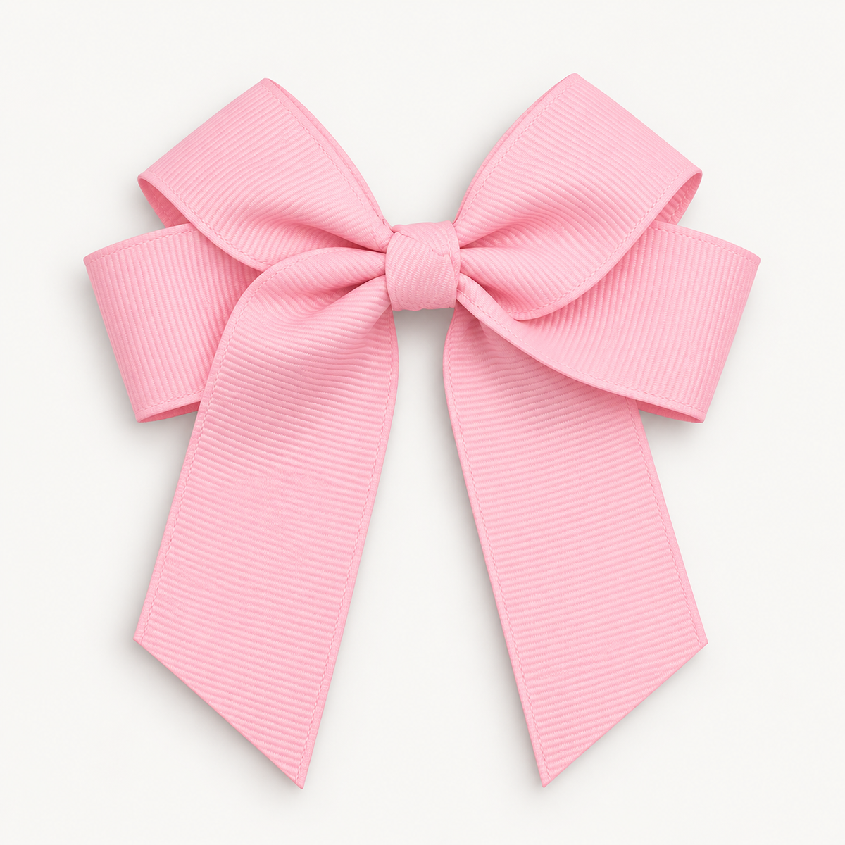 LIGHT PINK 4” HAIR BOW