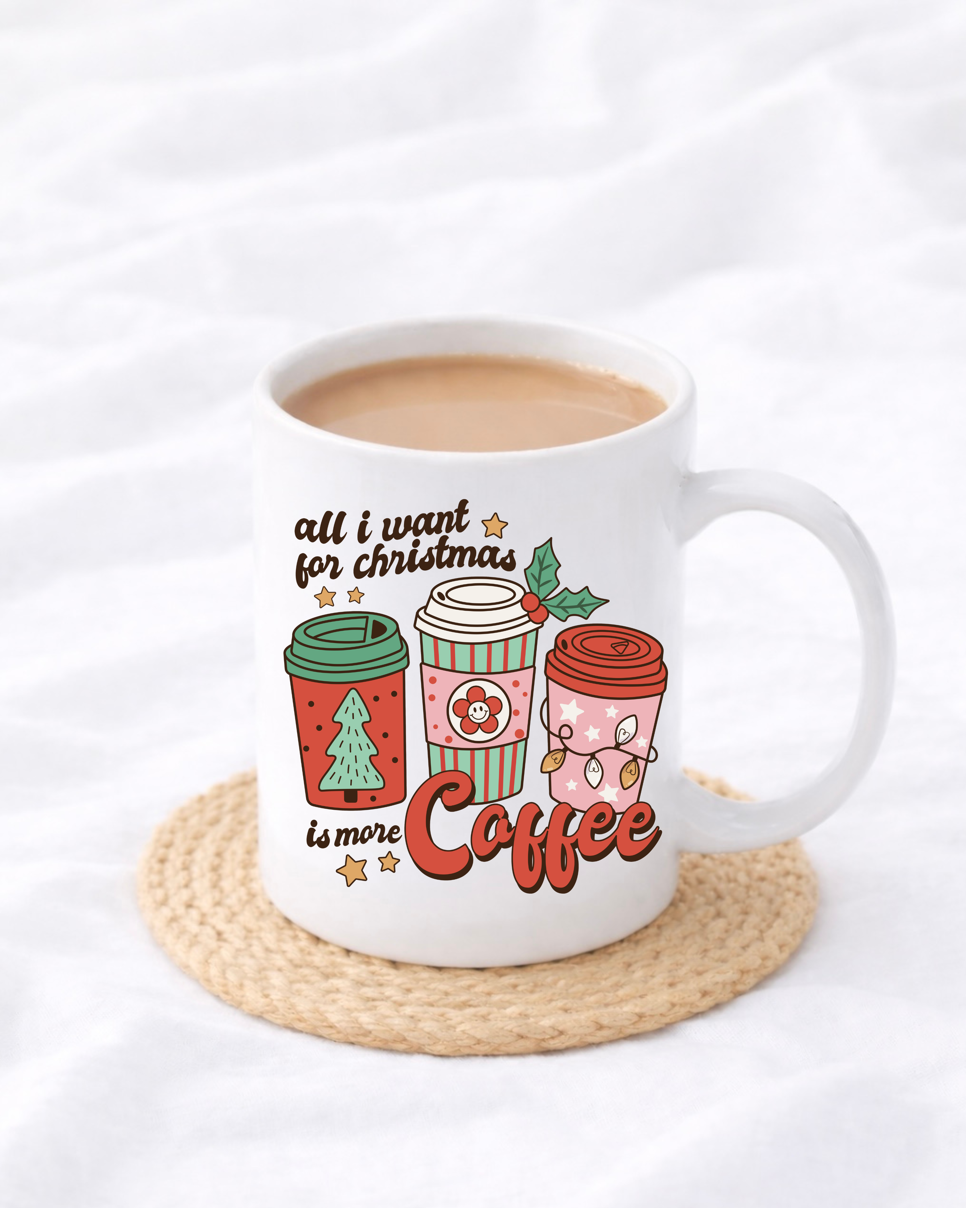 UVDTF - CHRISTMAS COFFEE DECAL