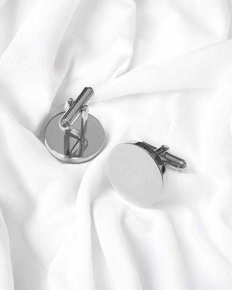 CLEARANCE - CIRCLE CUFFLINKS