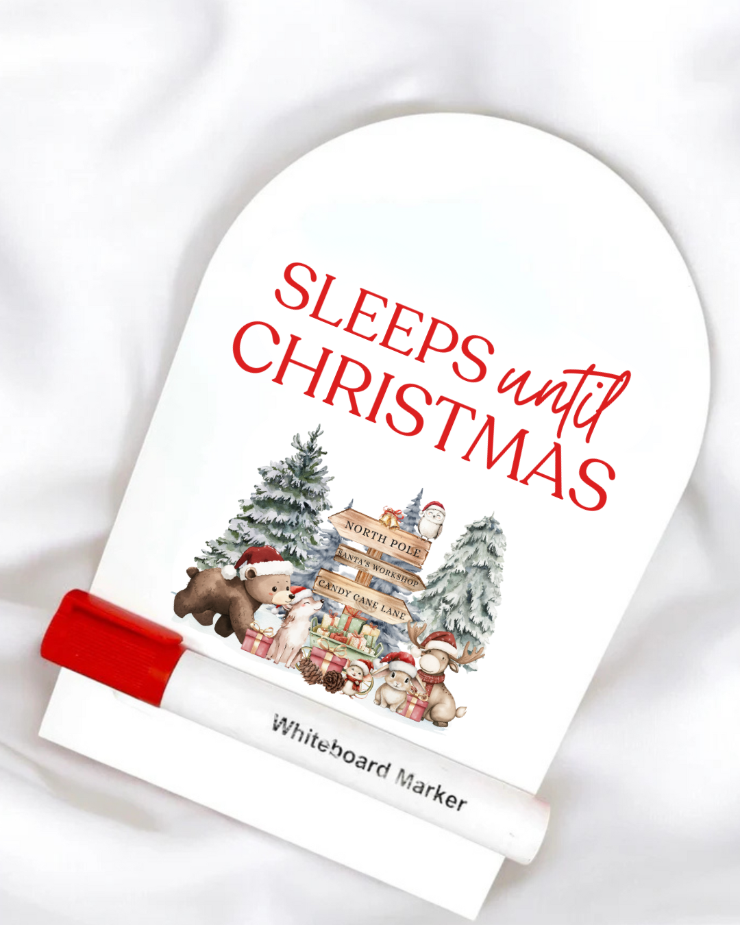 UVDTF - SLEEPS UNTIL CHRISTMAS COUNTDOWN