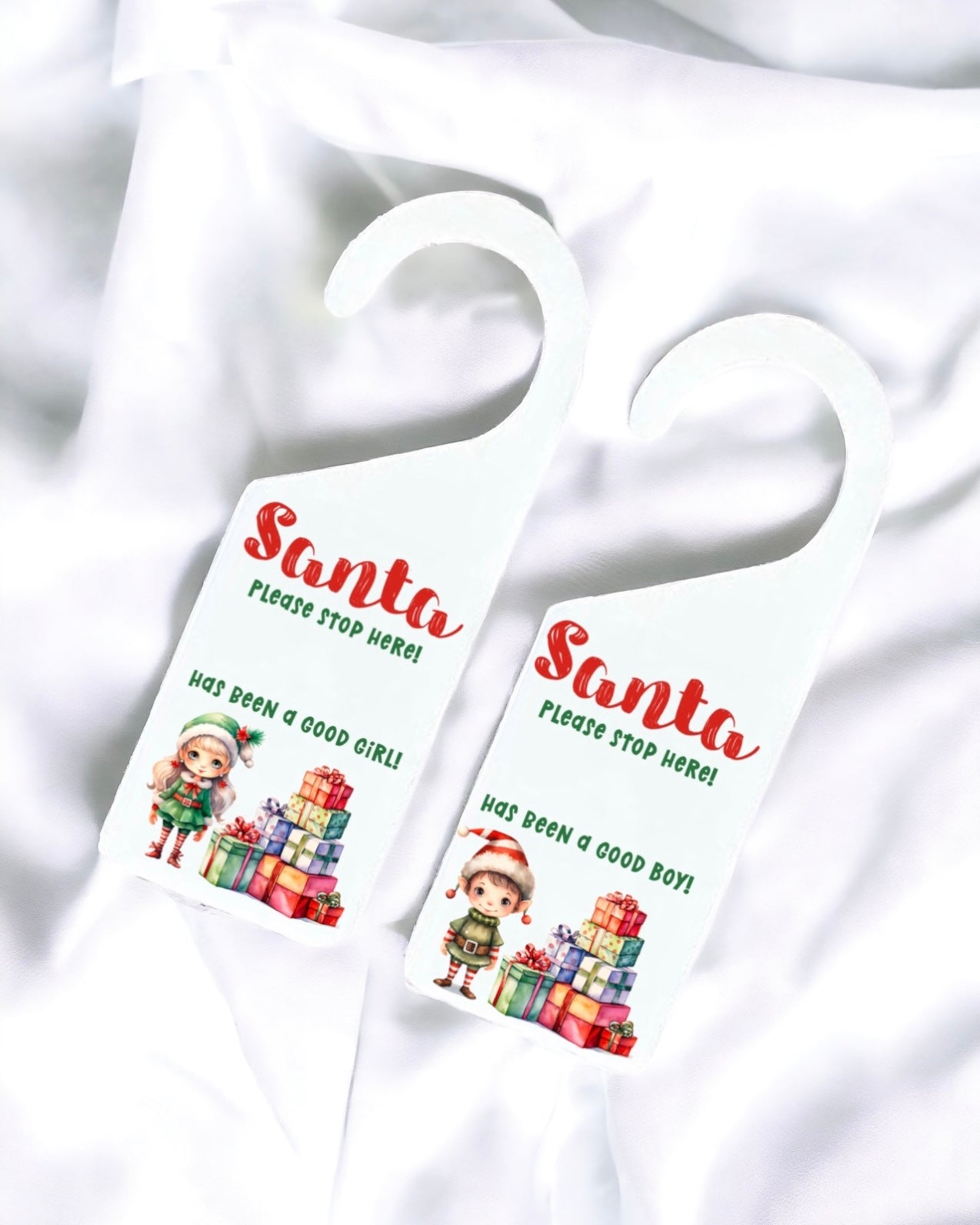 UVDTF - GOOD BOY/GIRL DOOR HANGER DECAL