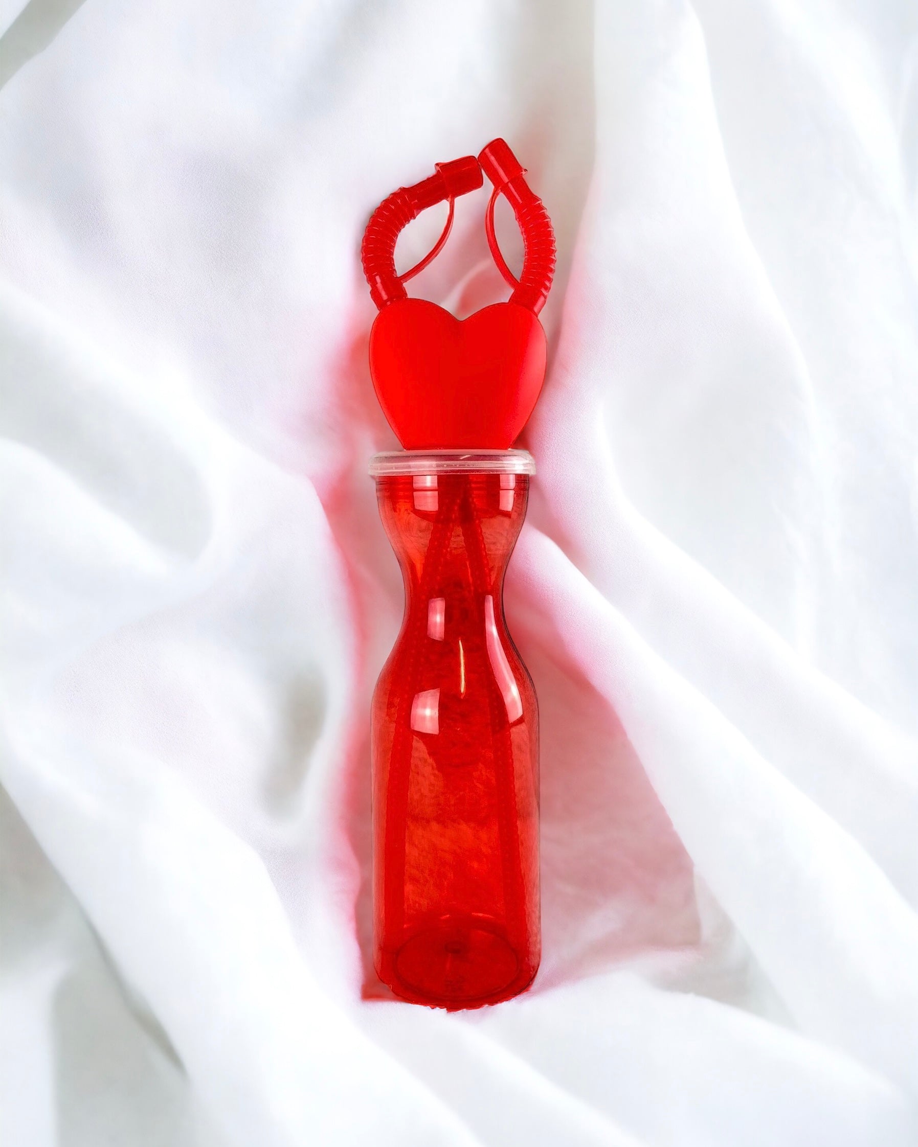 CLEARANCE - PLASTIC HEART BOTTLE