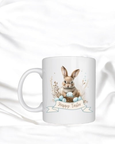 UVDTF - BLUE HAPPY EASTER BANNER DECAL