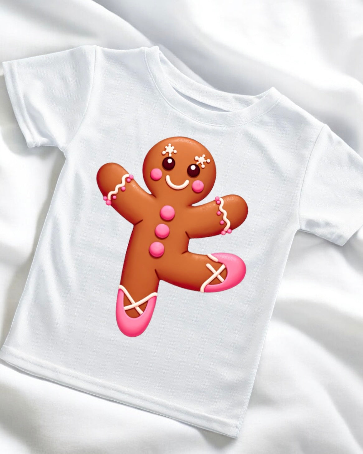 DTF - PINK GINGERBREAD MAN