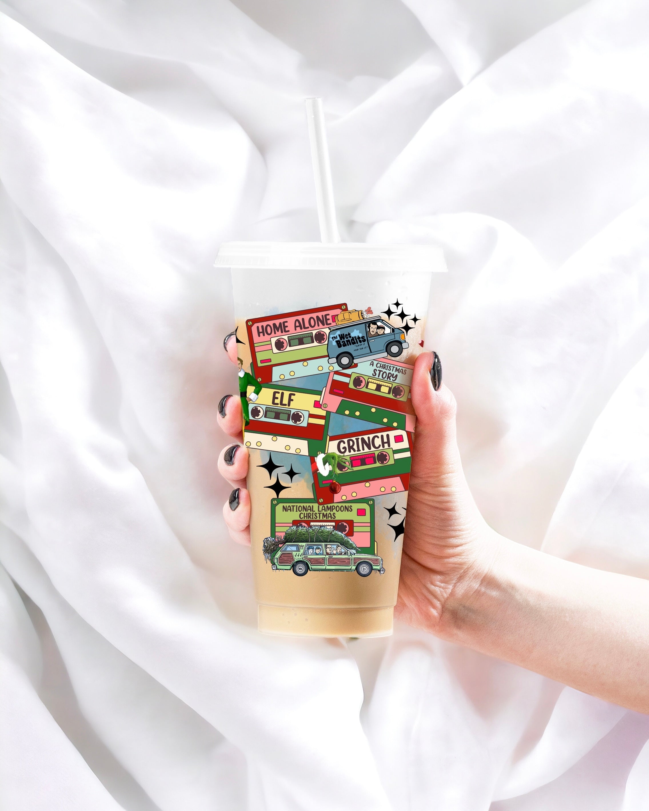 UVDTF - CHRISTMAS CASSETTES DECAL