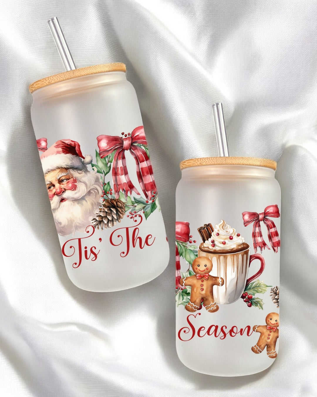 UVDTF - TIS THE SEASON RED WRAP