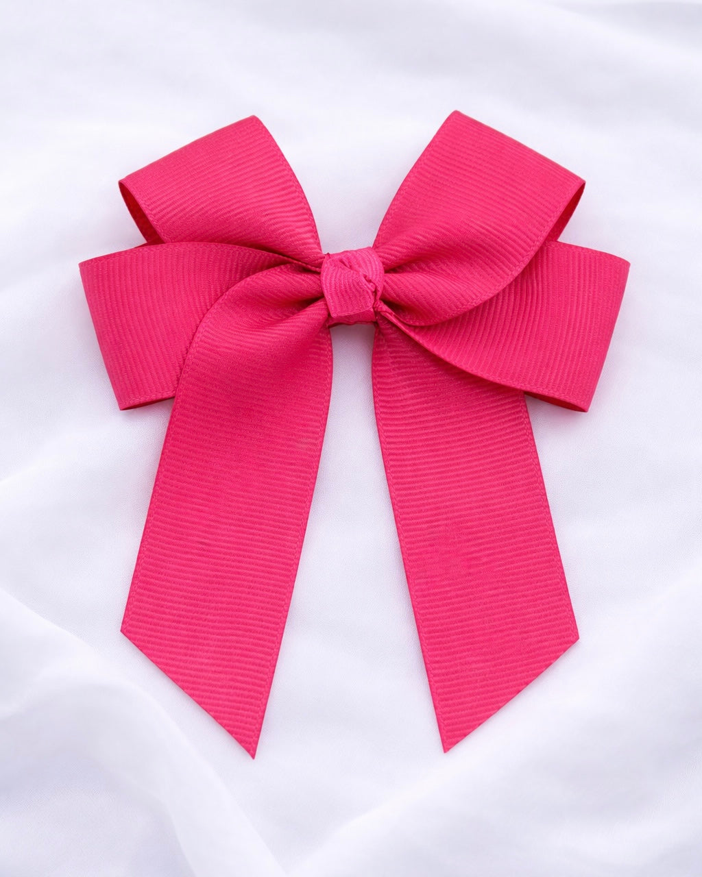 FUCHSIA 4” HAIR BOW