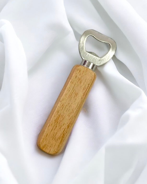 WOODEN HANDLE BOTTLE OPENER