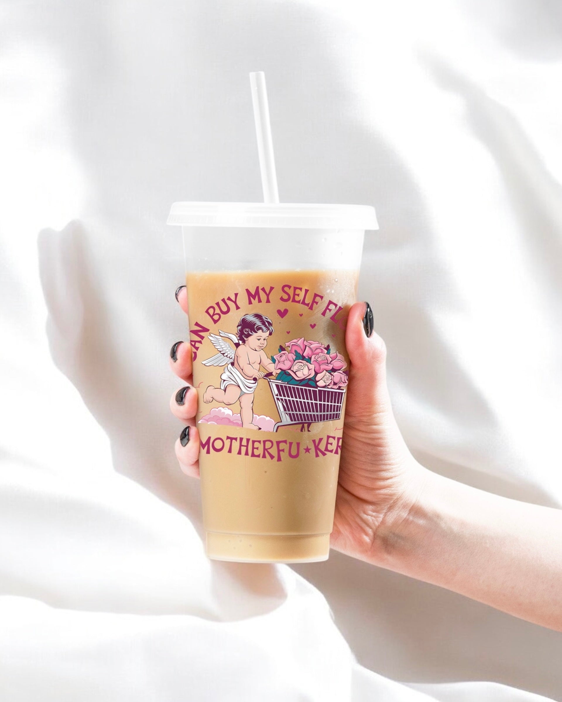 UVDTF - I CAN BUY MYSELF FLOWERS DECAL