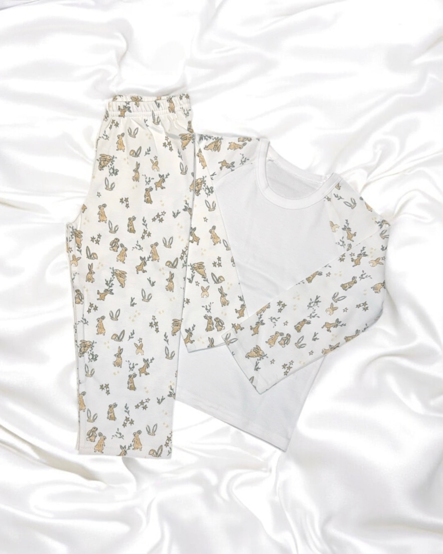 CLEARANCE - BUNNY PRINT PYJAMAS