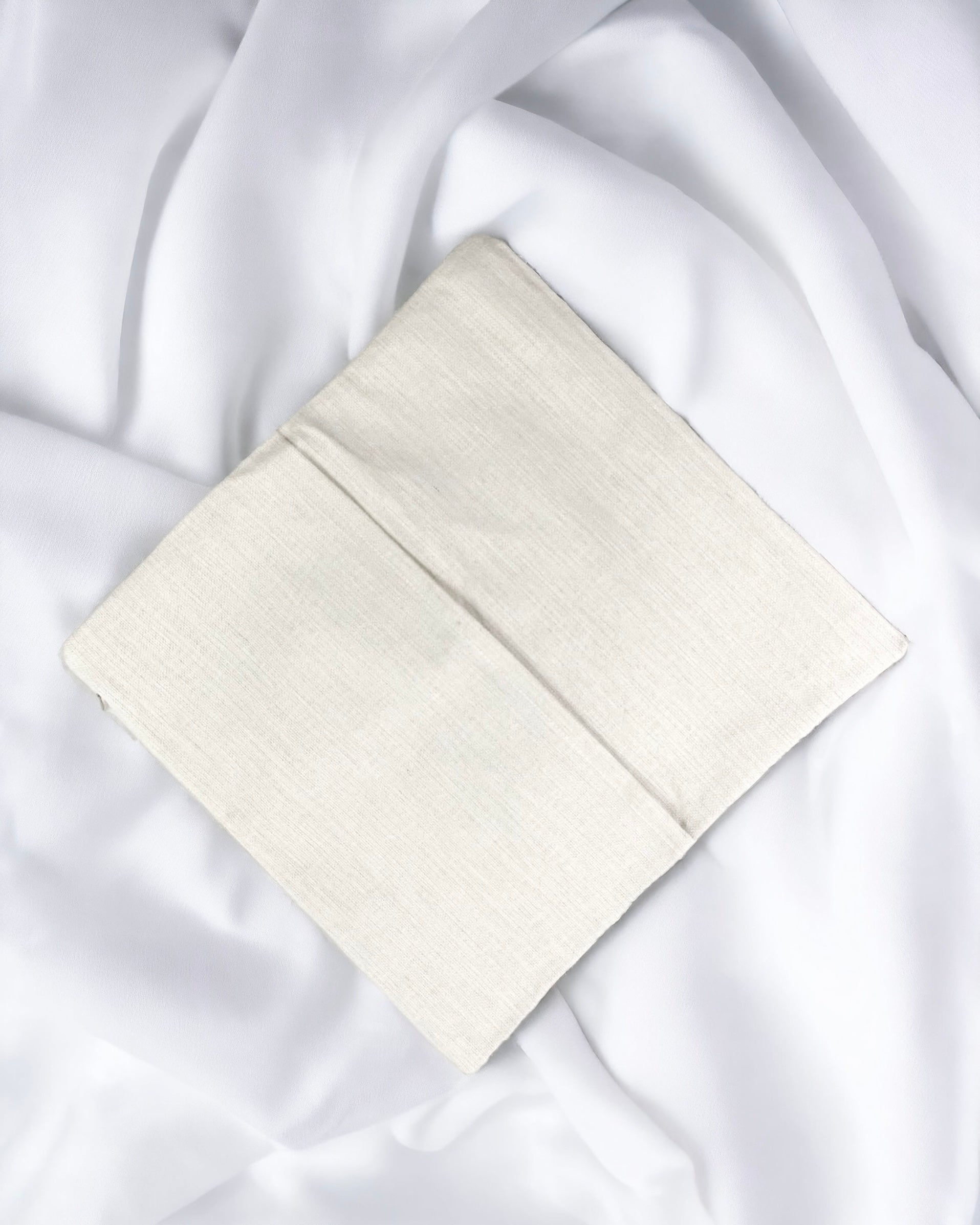 LINEN BOOK/POCKET CUSHION COVER 40X40CM