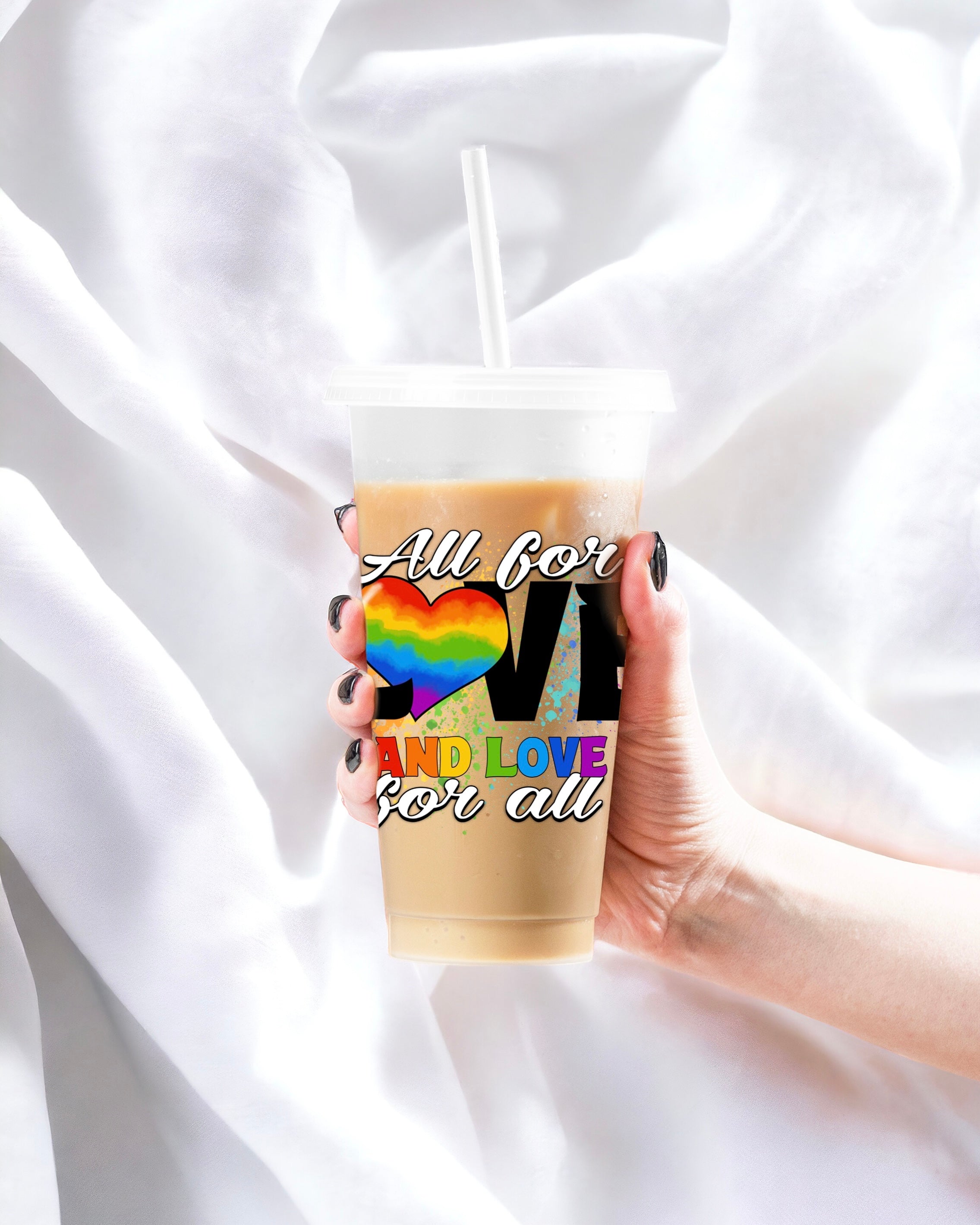 UVDTF - ALL FOR LOVE, LOVE FOR ALL DECAL