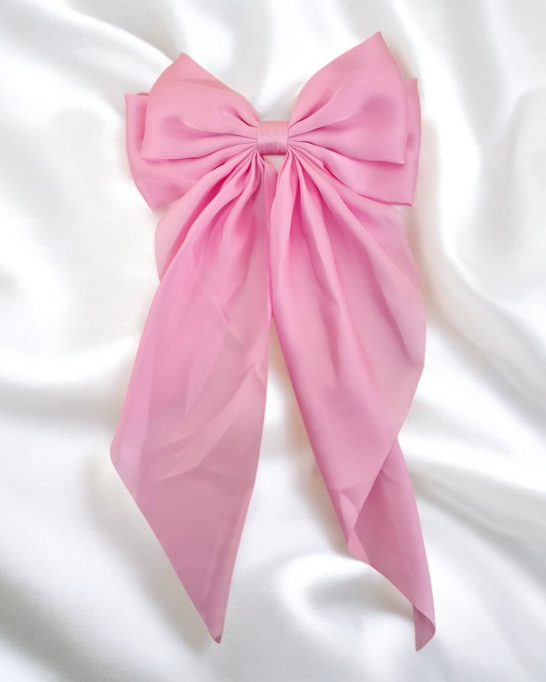 CLEARANCE - PINK WATERFALL HAIR BOW