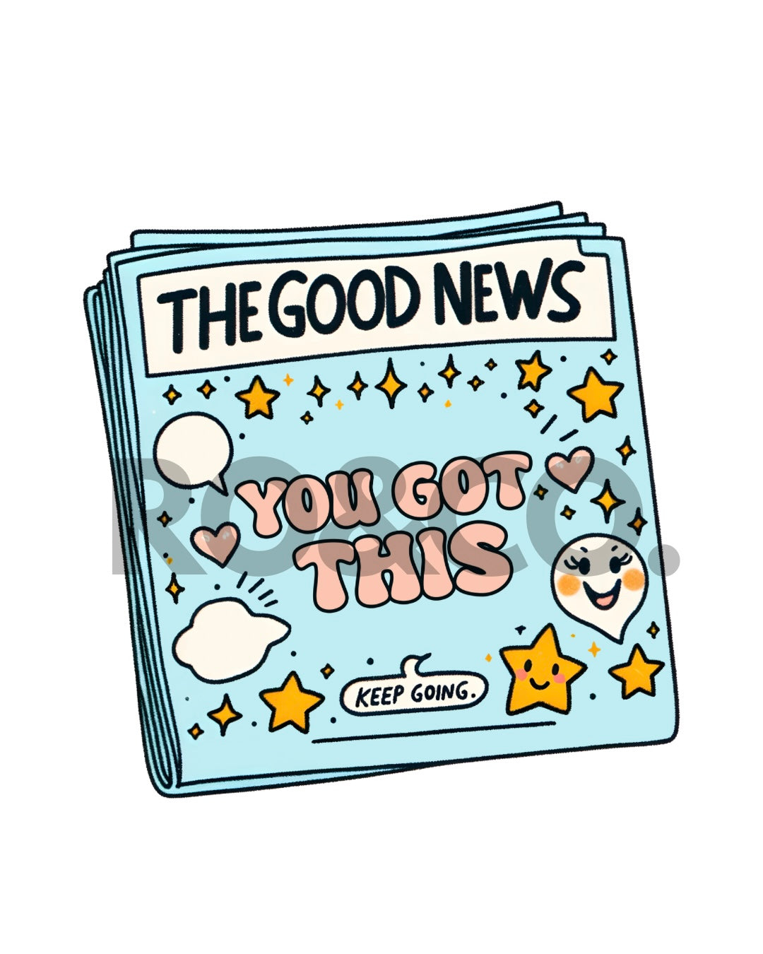 UVDTF - THE GOOD NEWS DECAL