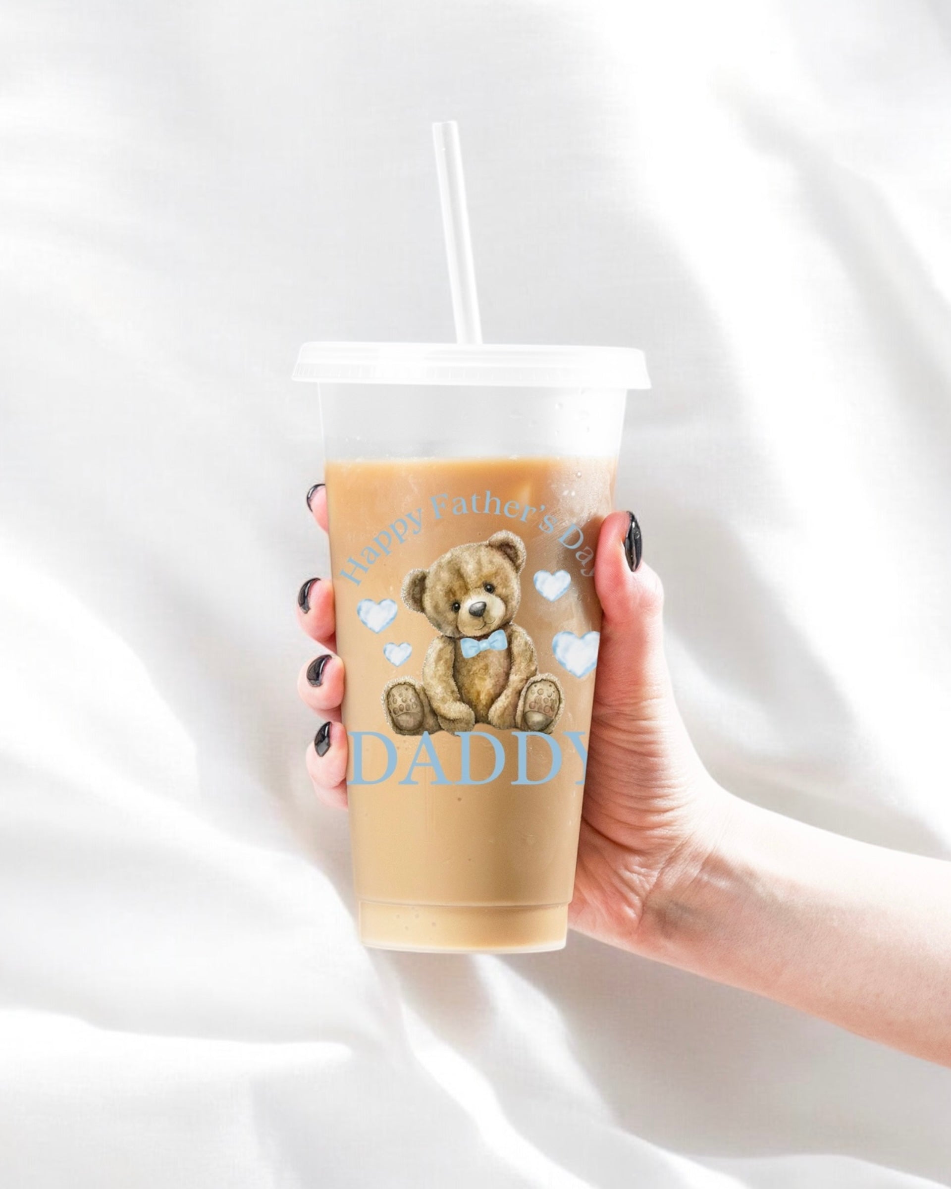 UVDTF - BLUE HAPPY FATHERS DAY DECAL