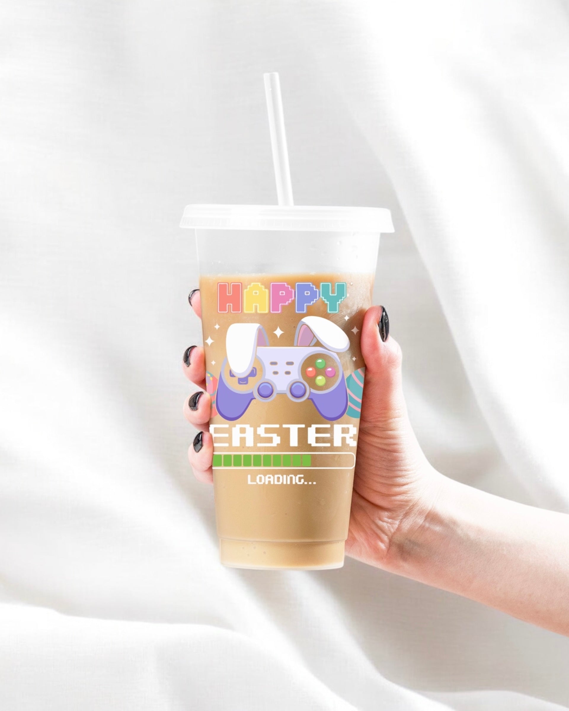 UVDTF - LOADING HAPPY EASTER DECAL