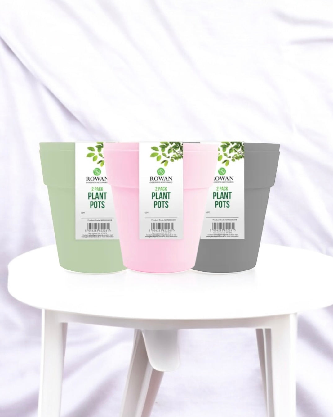 PLANT POTS - PK OF 2