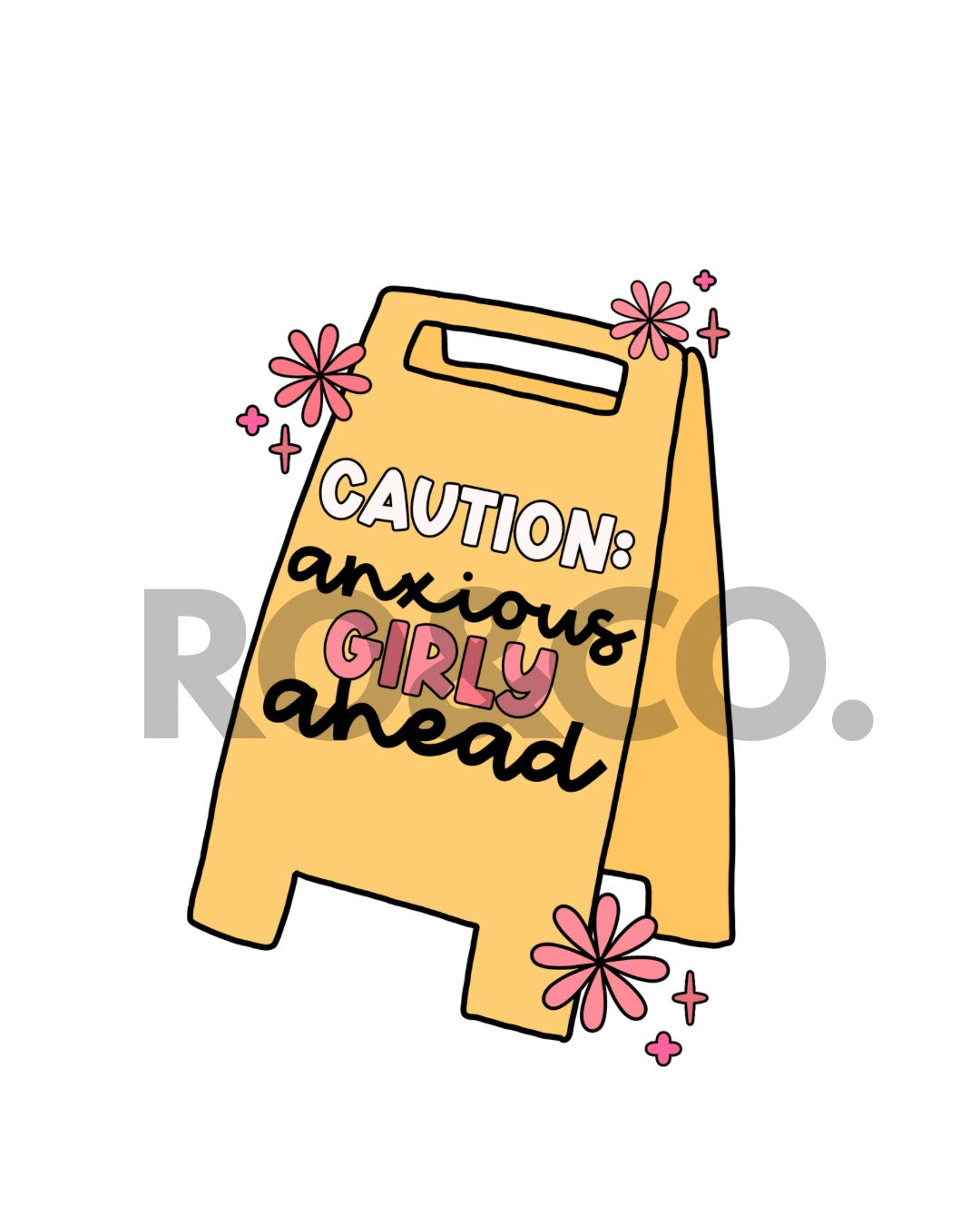 UVDTF - CAUTION DECAL