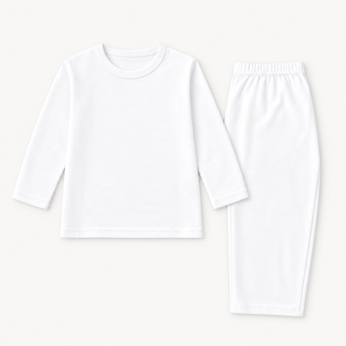 BABY WHITE PYJAMAS