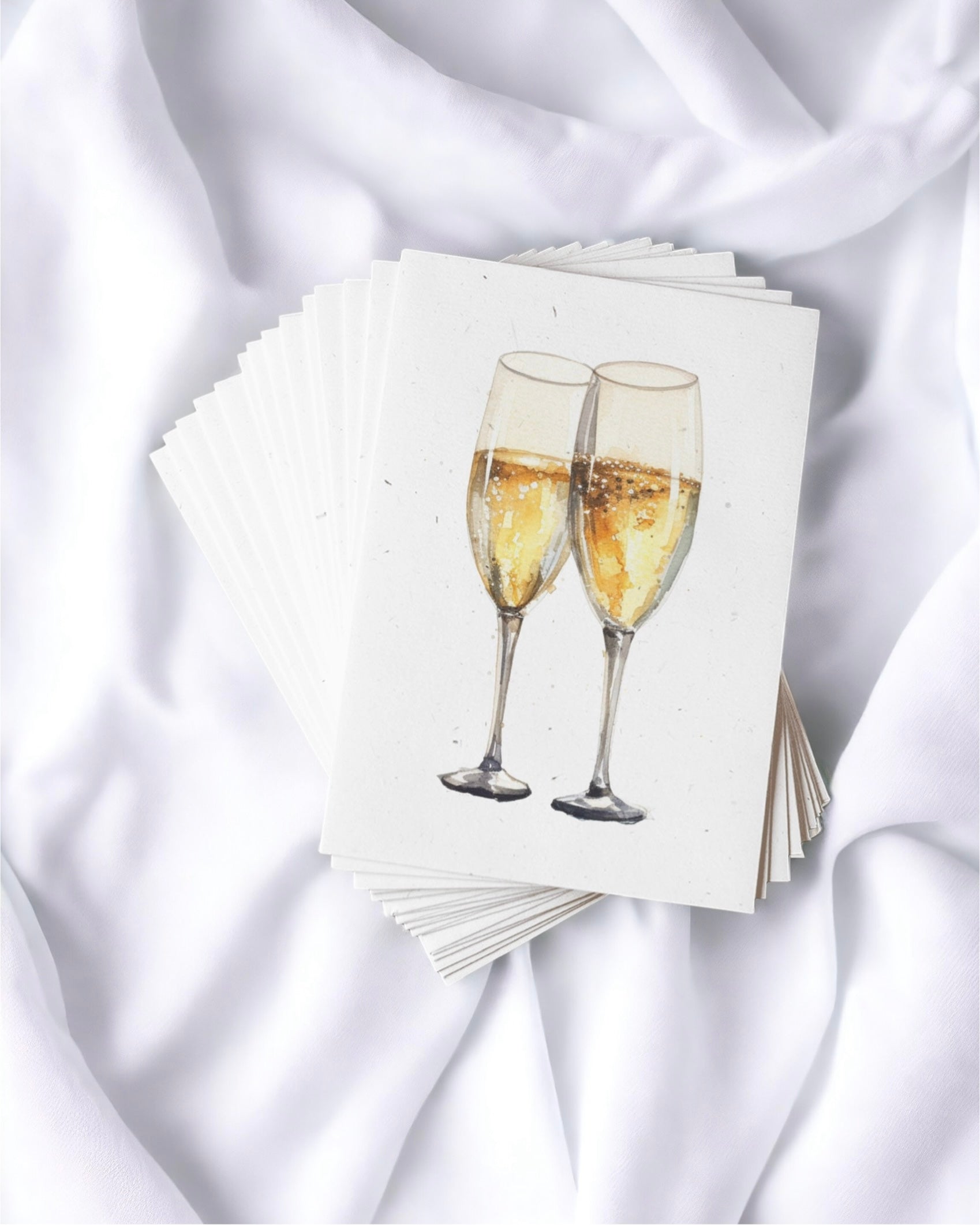 UVDTF - CHAMPAGNE GLASSES DECAL