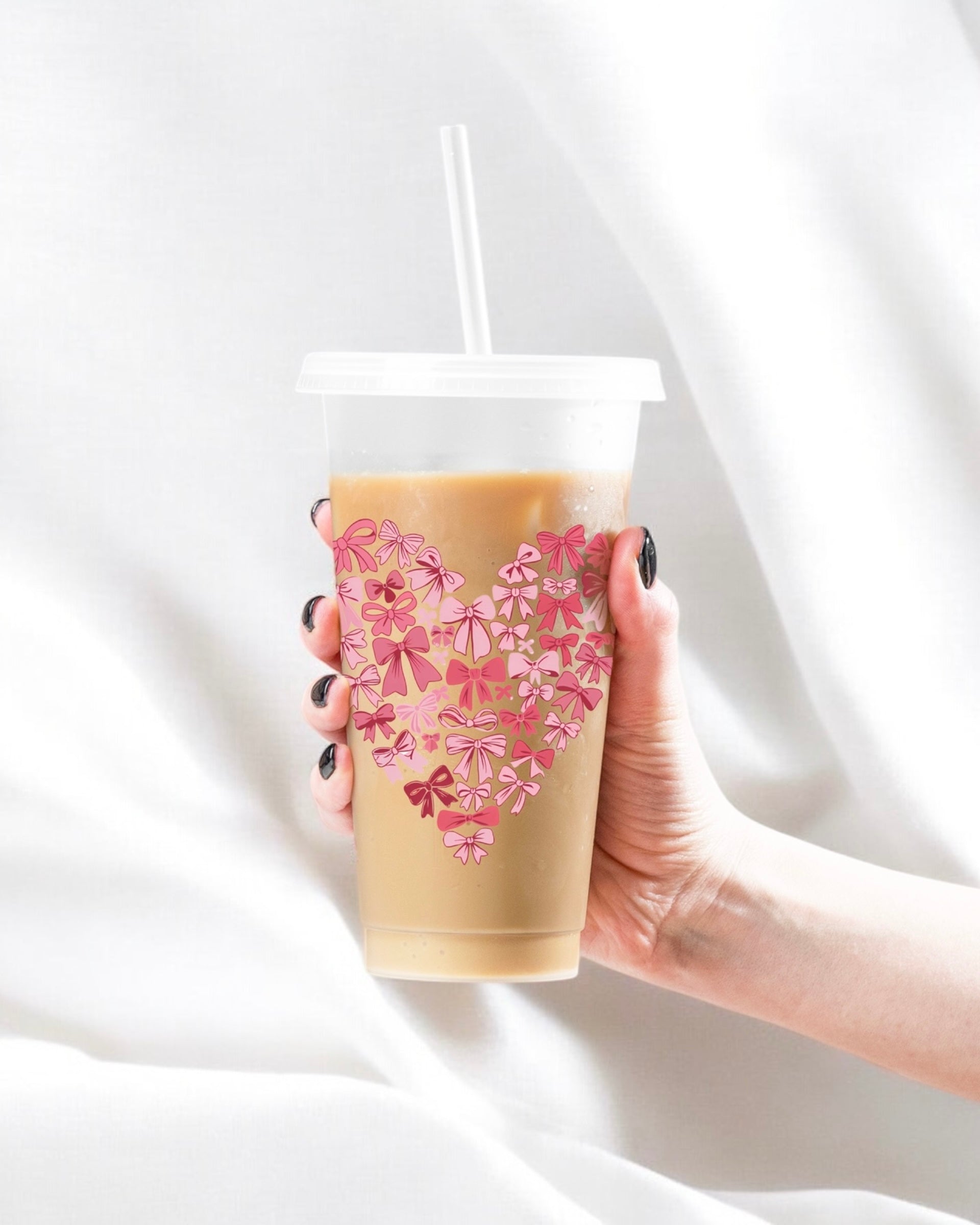 UVDTF - HEART SHAPED COQUETTE DECAL