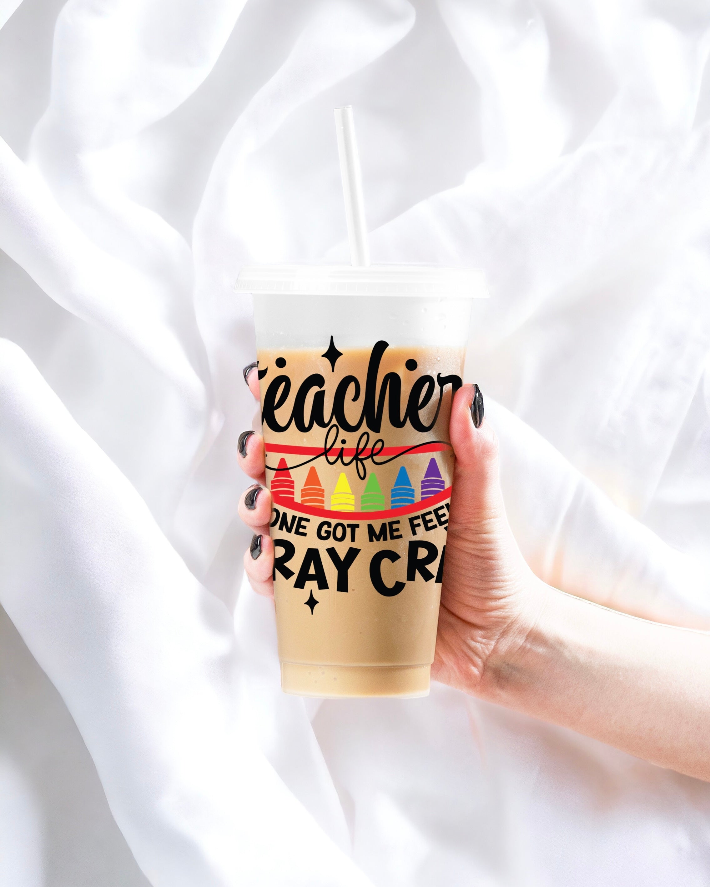 UVDTF - CRAY CRAY TEACHER LIFE DECAL