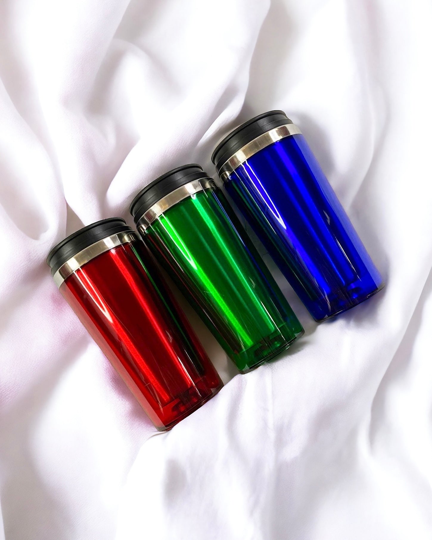 CLEARANCE - STAINLESS STEEL TRAVEL MUG