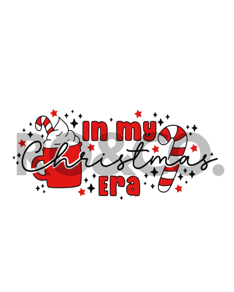 UVDTF - IN MY CHRISTMAS ERA DECAL