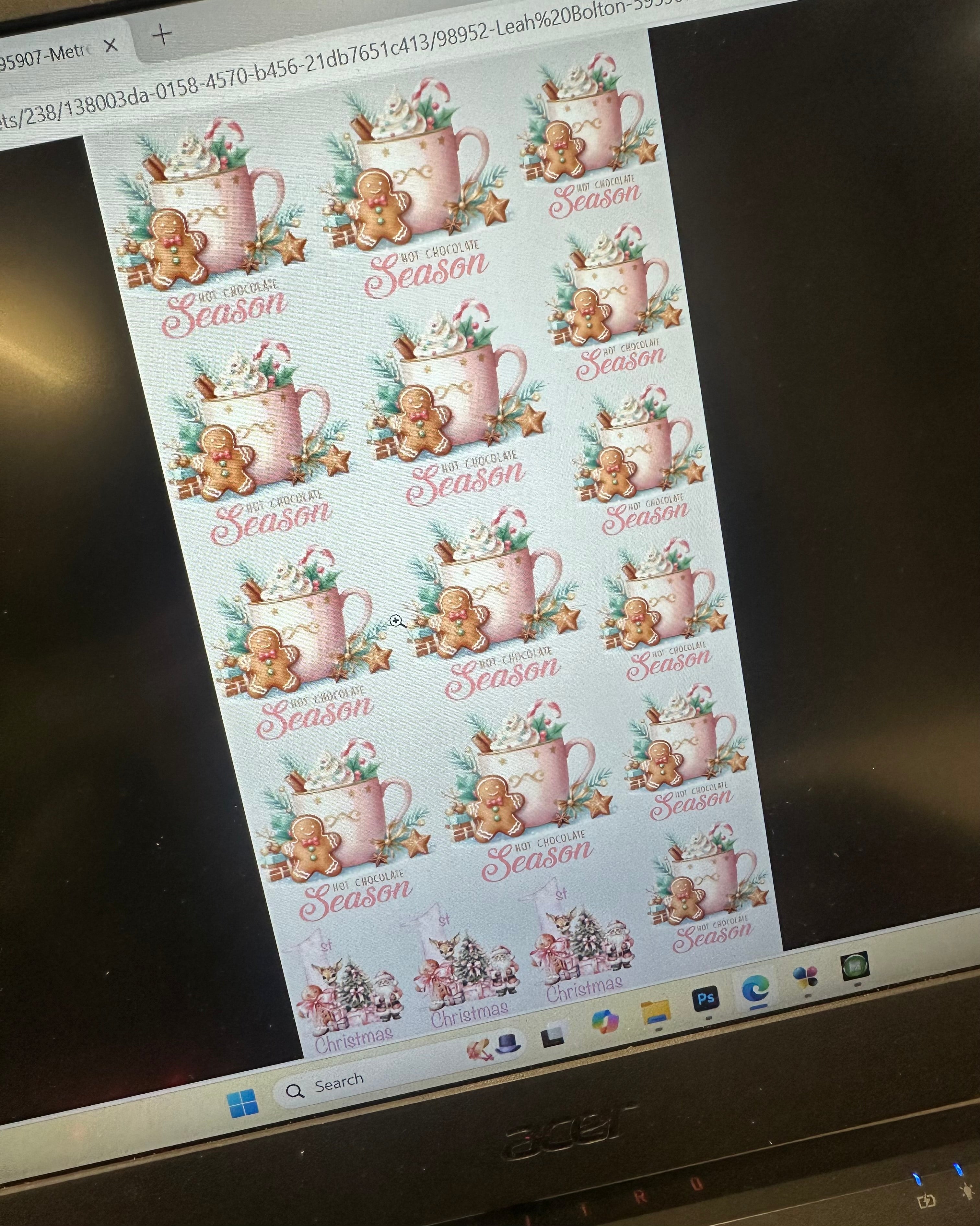 DTF - PRE-MADE CHRISTMAS GANG SHEET 3 (56x100cm)