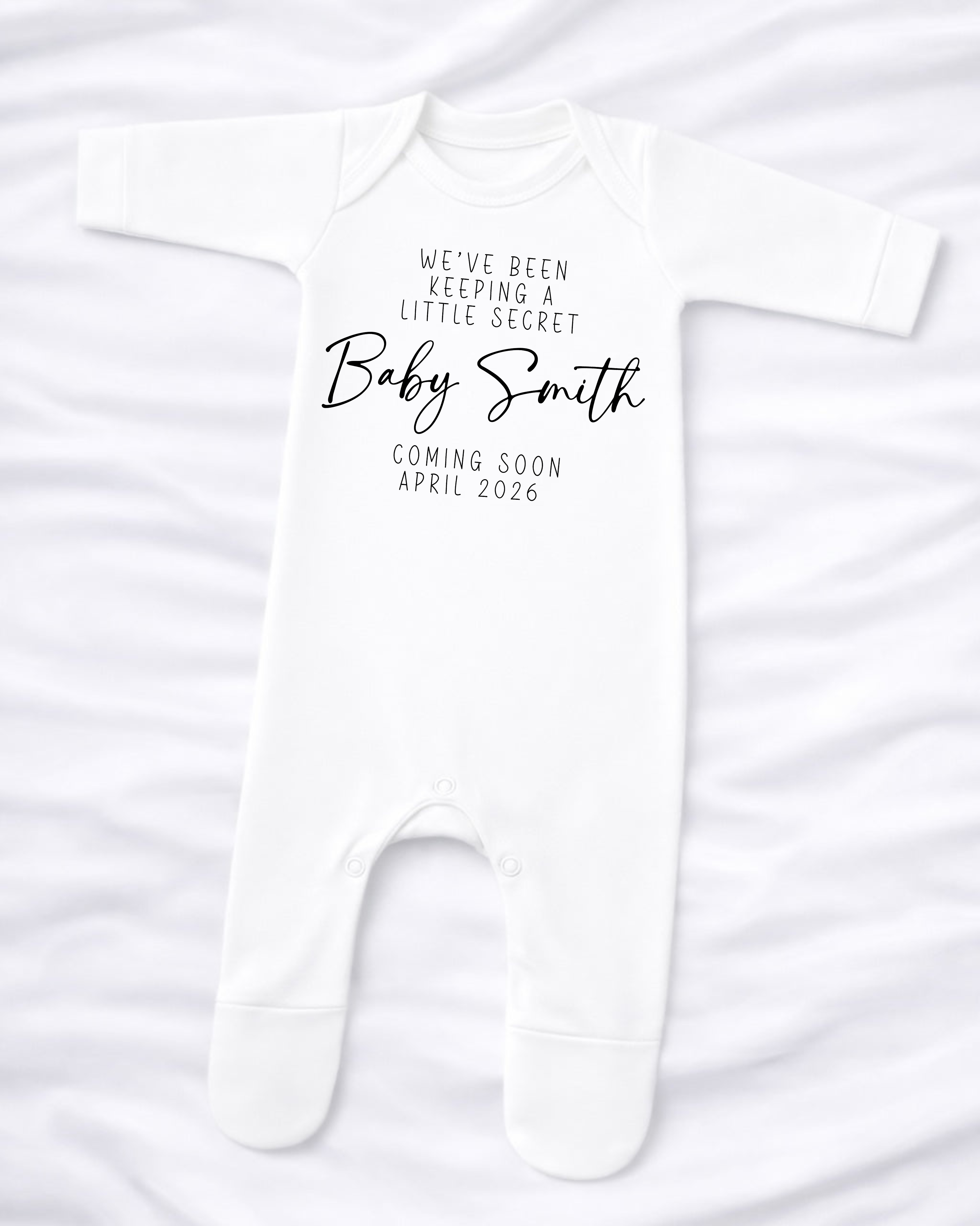 DTF - PERSONALISED - BABY SECRET COMING SOON
