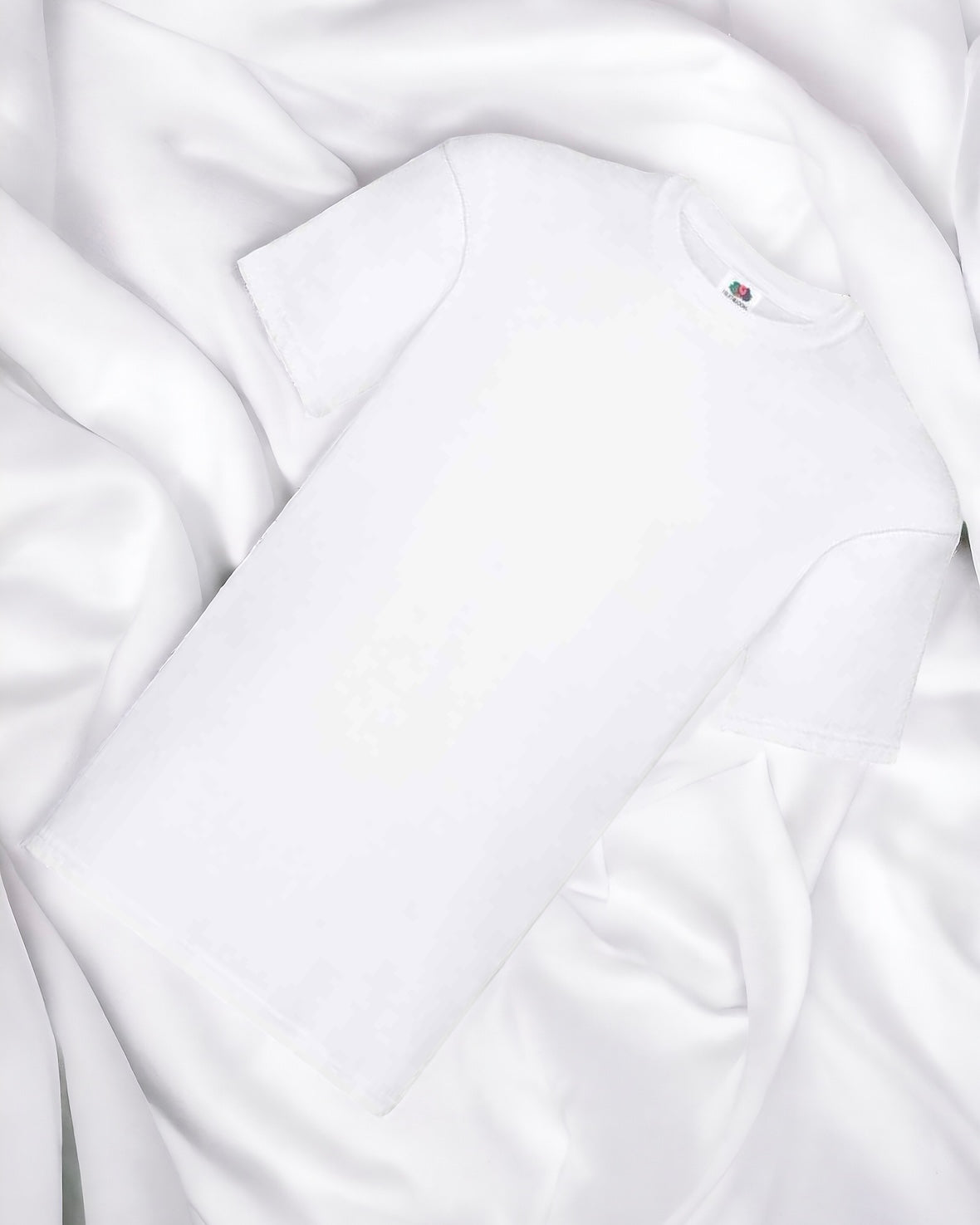 WHITE ADULTS T-SHIRT