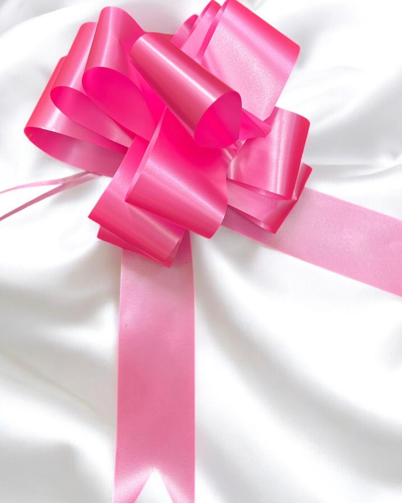 50MM PINK PULL BOW