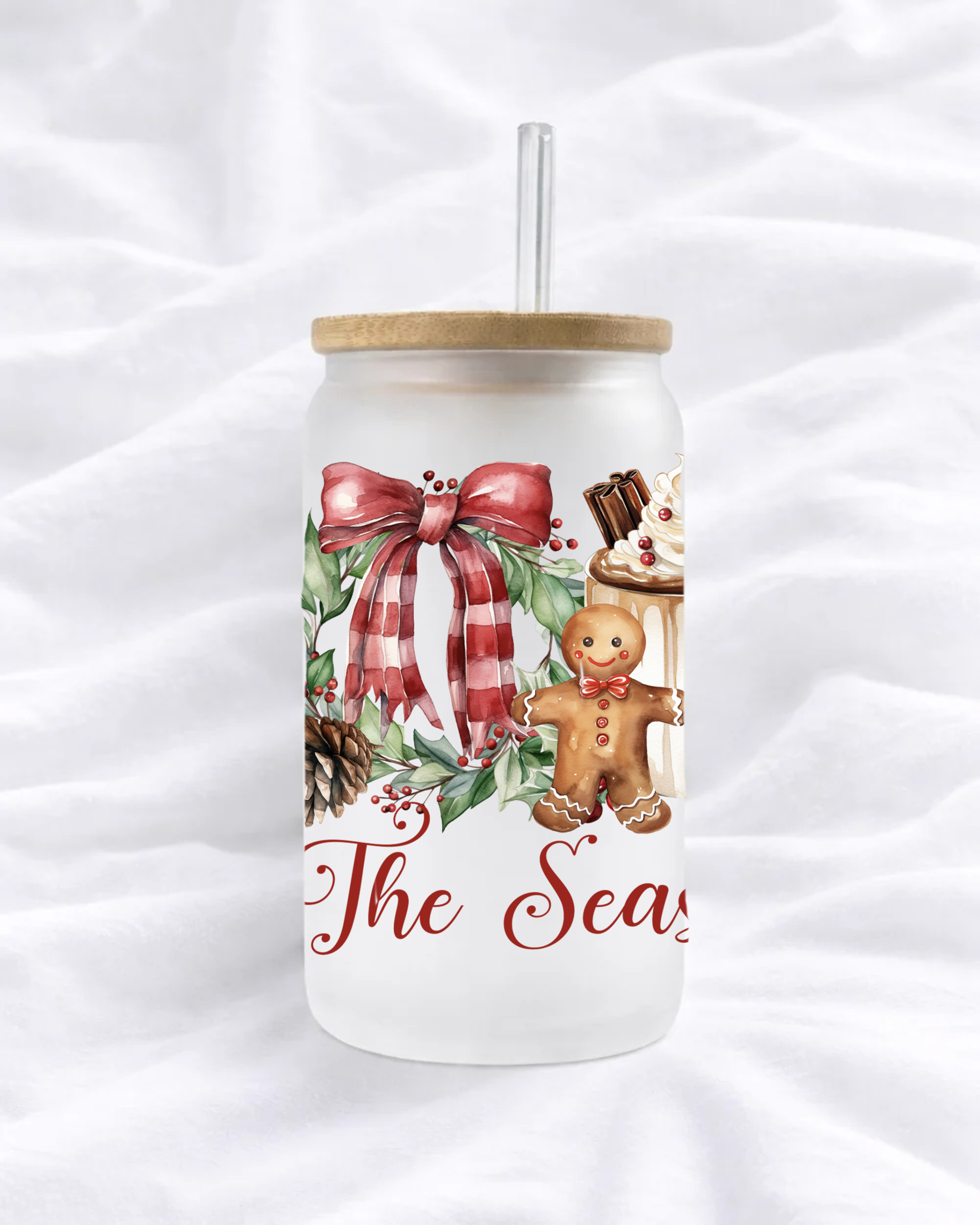 UVDTF - TIS THE SEASON RED WRAP