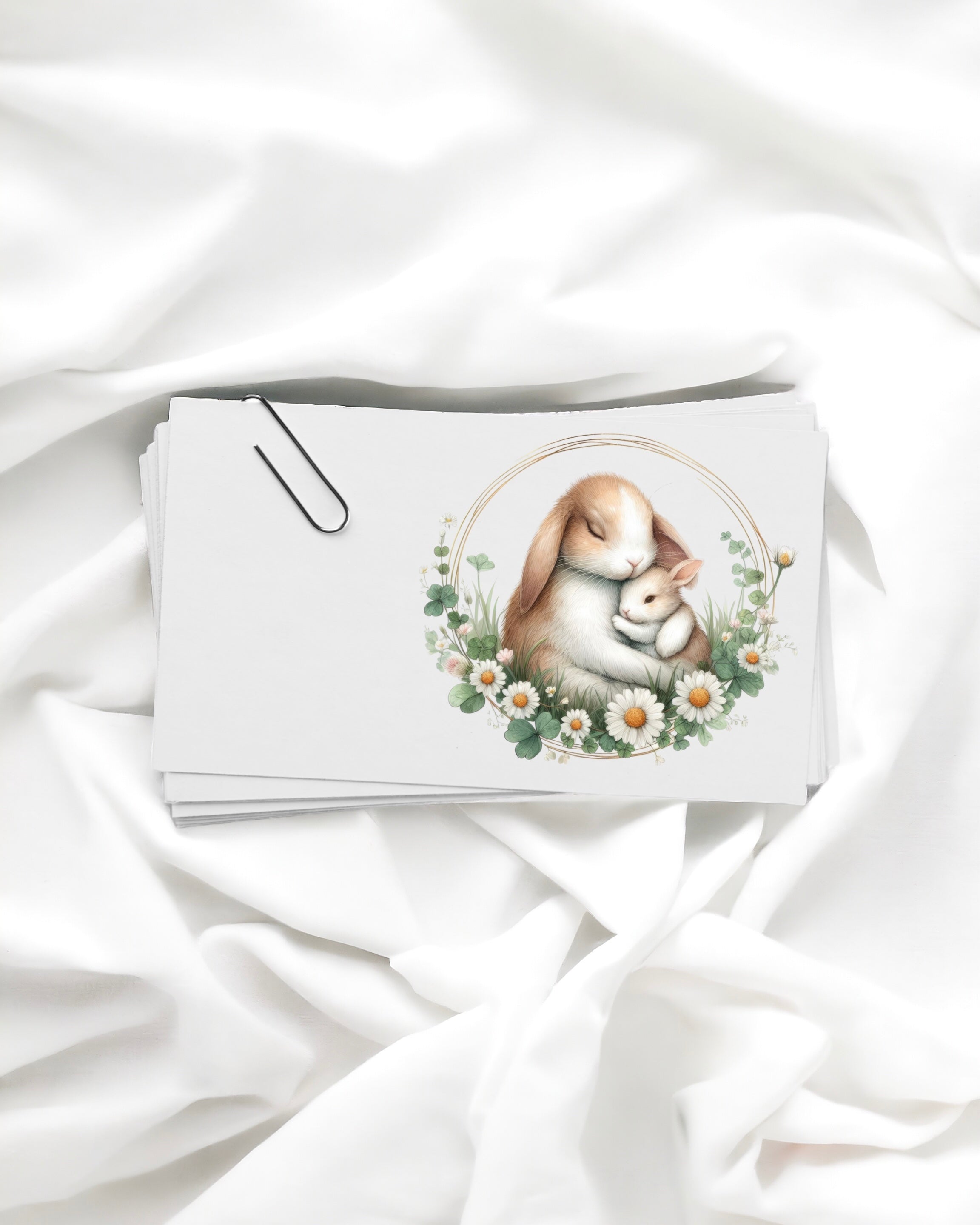 UVDTF - BUNNY WREATH DECAL