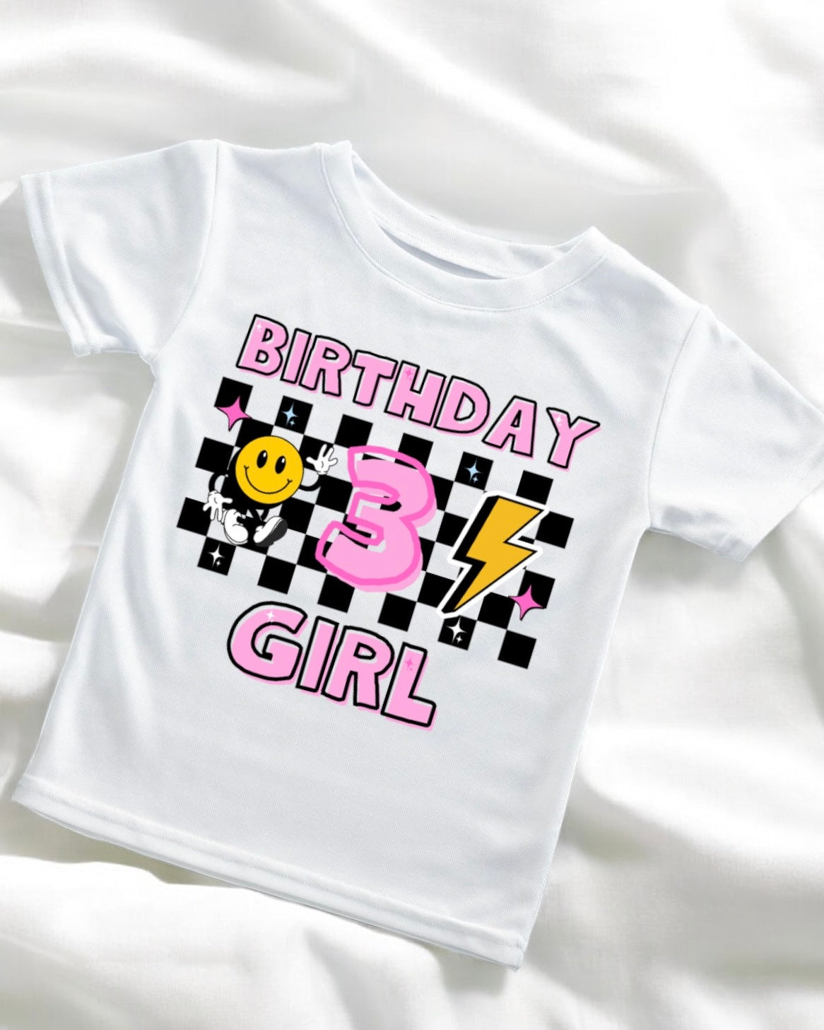 DTF - PINK RETRO BIRTHDAY NUMBER 18CM