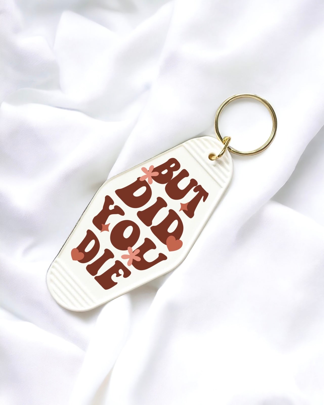 UVDTF - MOTEL DECAL - BUT DID YOU DIE