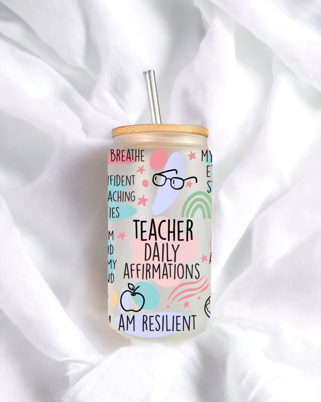 UVDTF - TEACHER DAILY AFFIRMATIONS WRAP