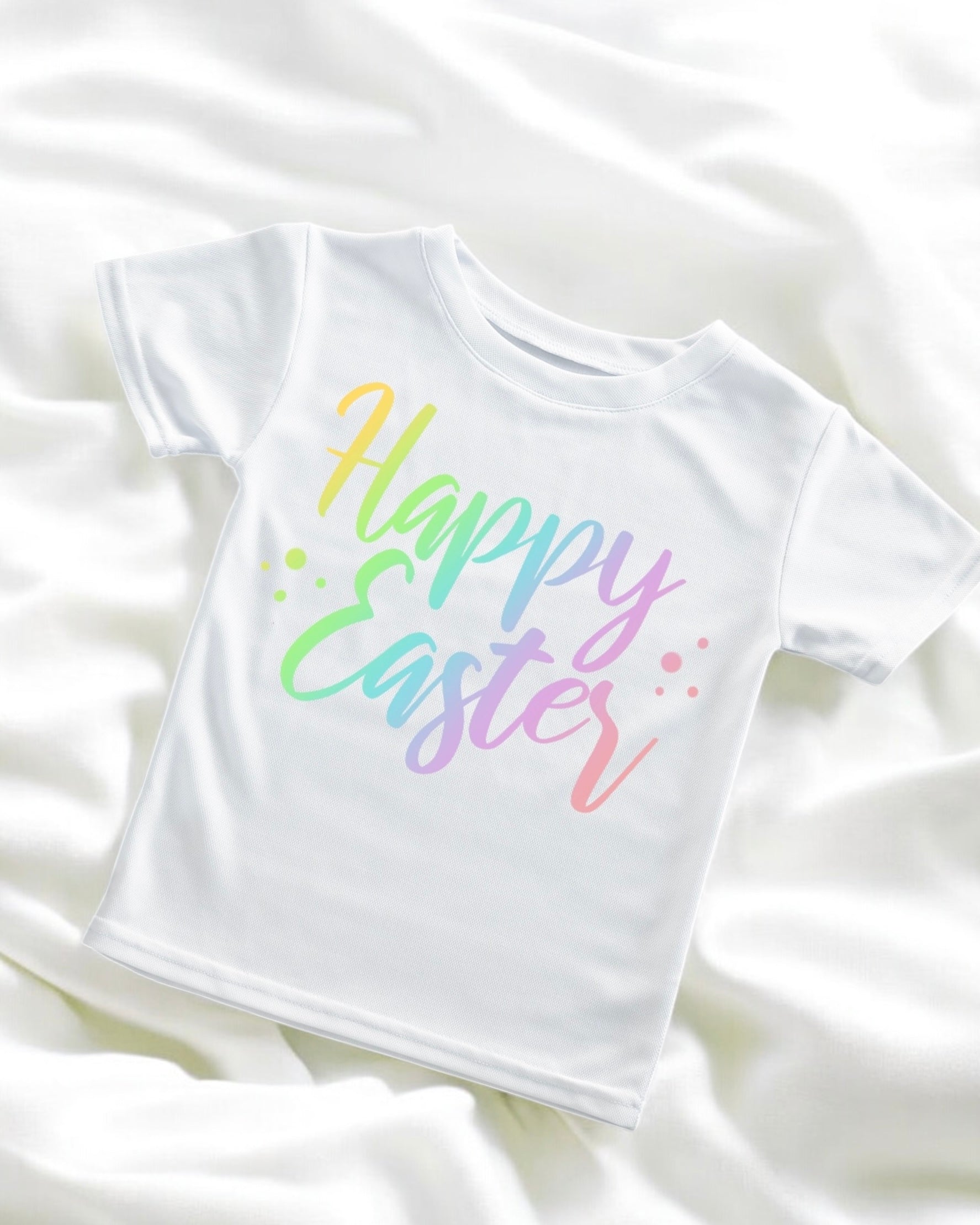 DTF - MULTICOLOURED HAPPY EASTER