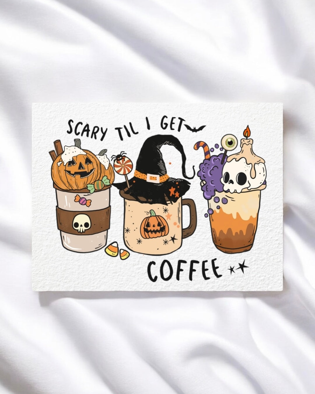 DTF - SCARY TILL I GET COFFEE