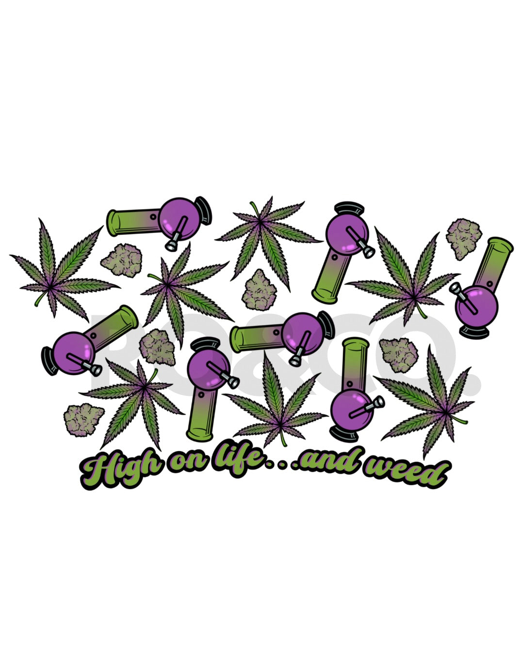 UVDTF - WEED WRAP