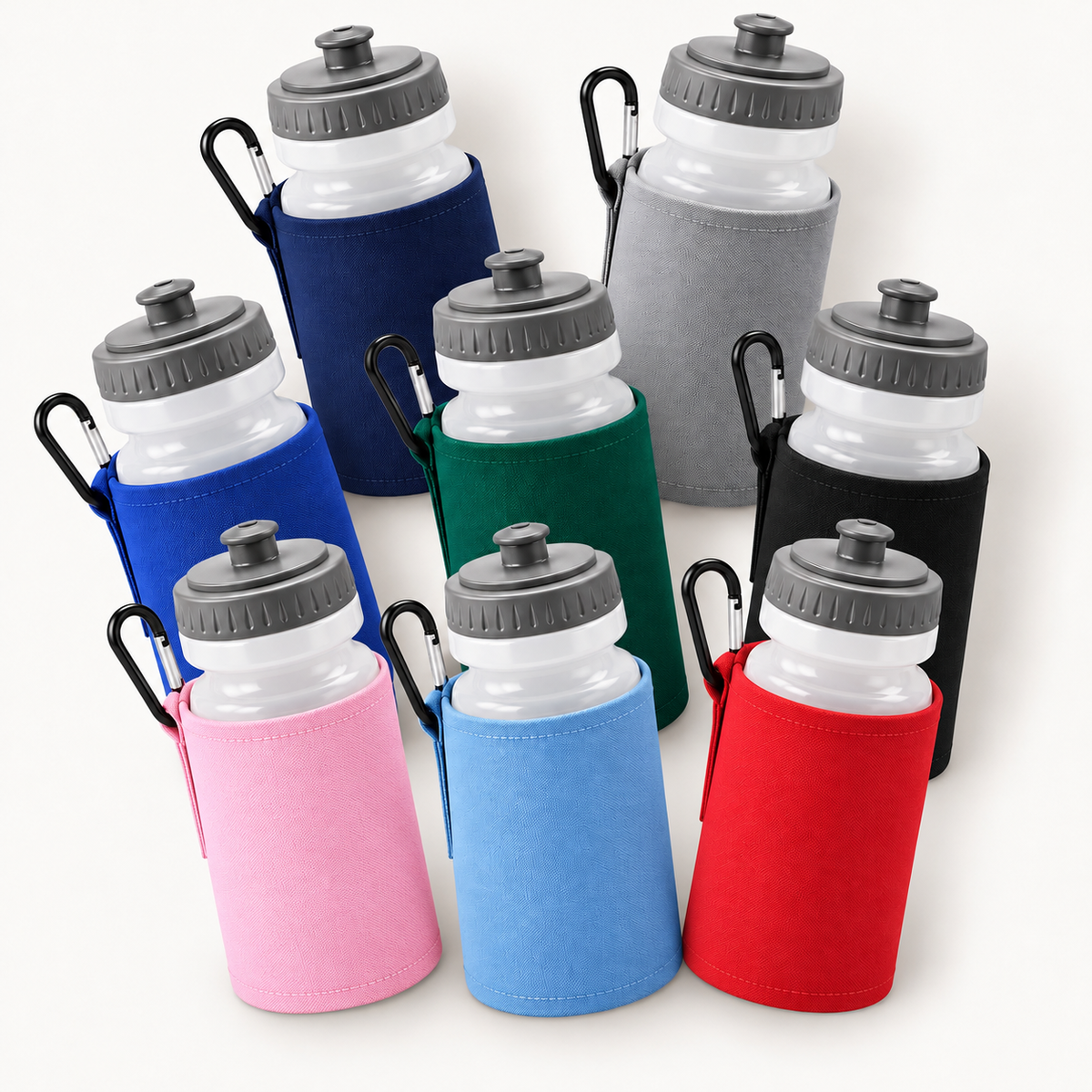 WATER BOTTLE & HOLDER QUADRA