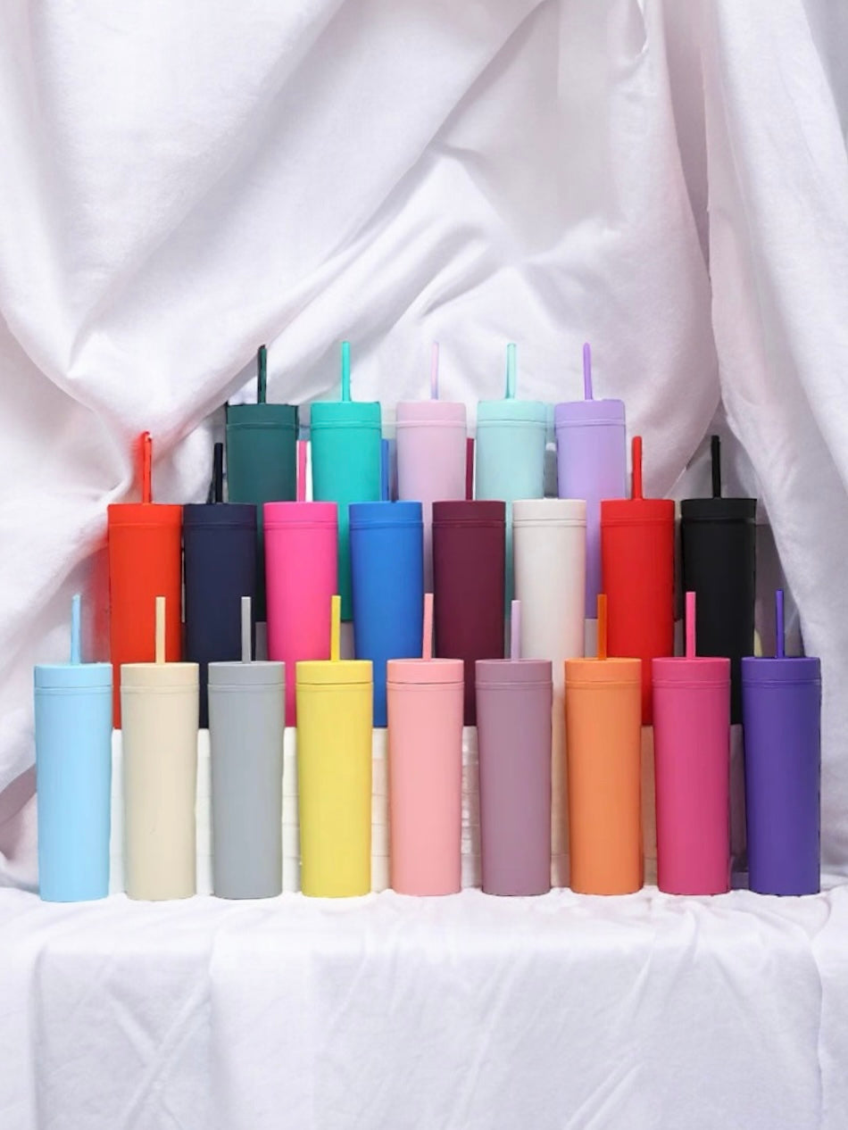 DISCONTINUED COLOURS - 16OZ SKINNY TUMBLER