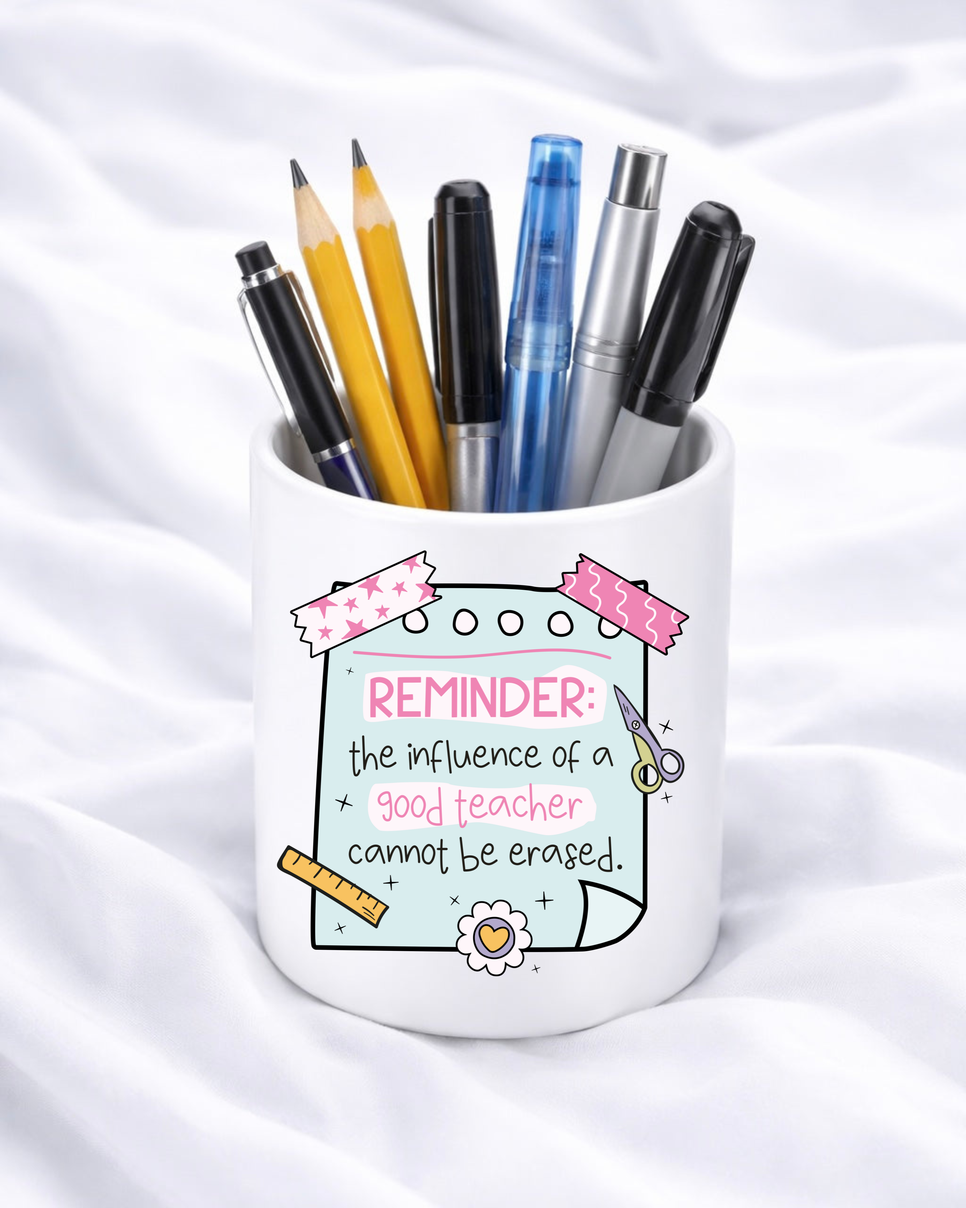 UVDTF - TEACHER REMINDER 2 BLUE DECAL