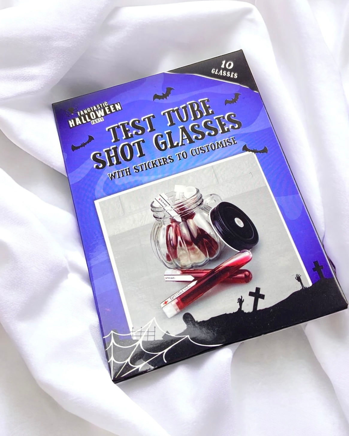 CLEARANCE - TEST TUBE SHOT GLASSES - PACK OF 10