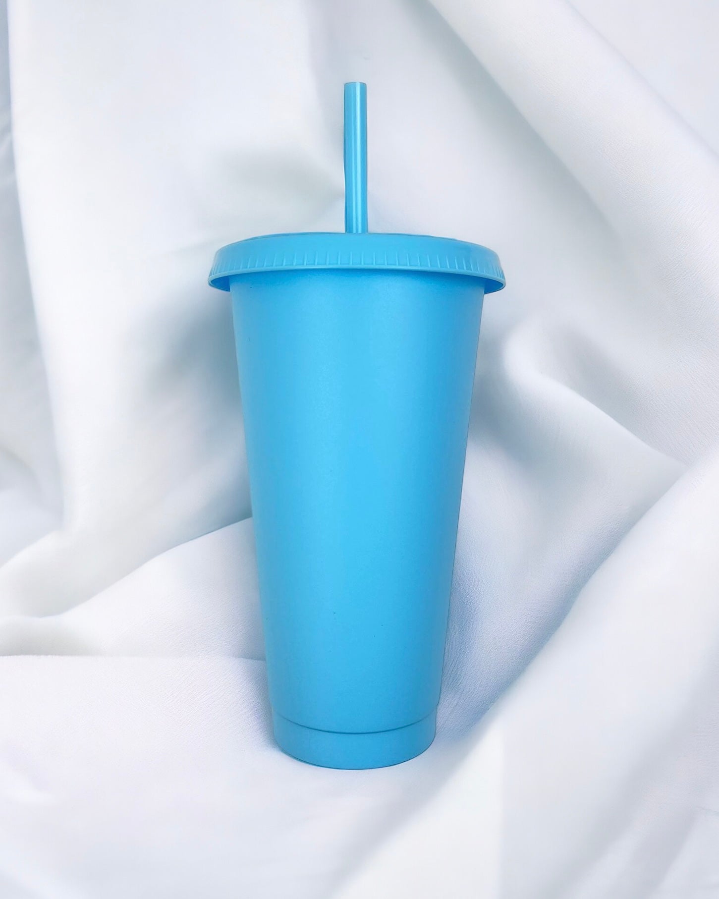 24OZ BRIGHT BLUE SOLID COLOUR CUP
