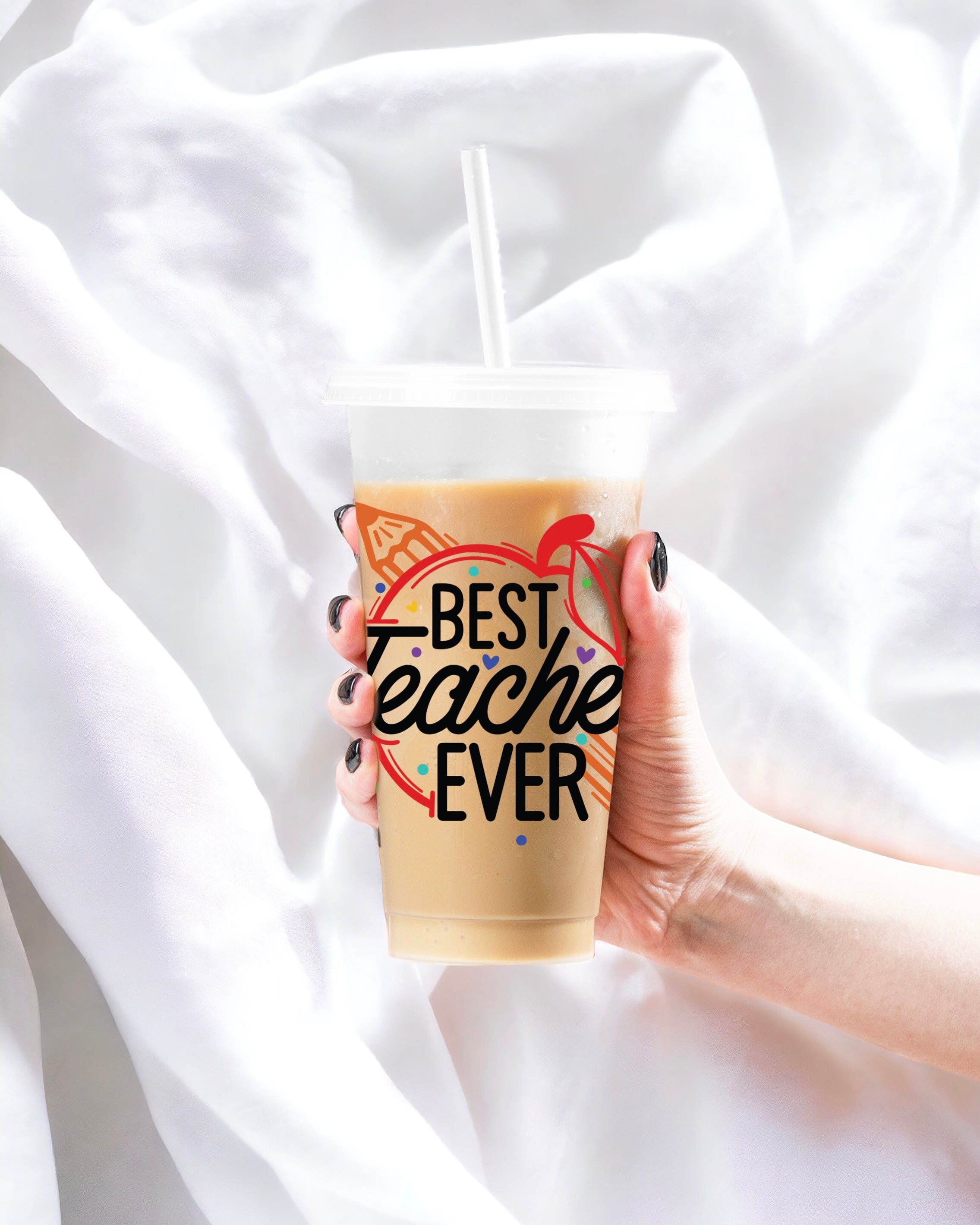 UVDTF - BEST TEACHER EVER 2 DECAL